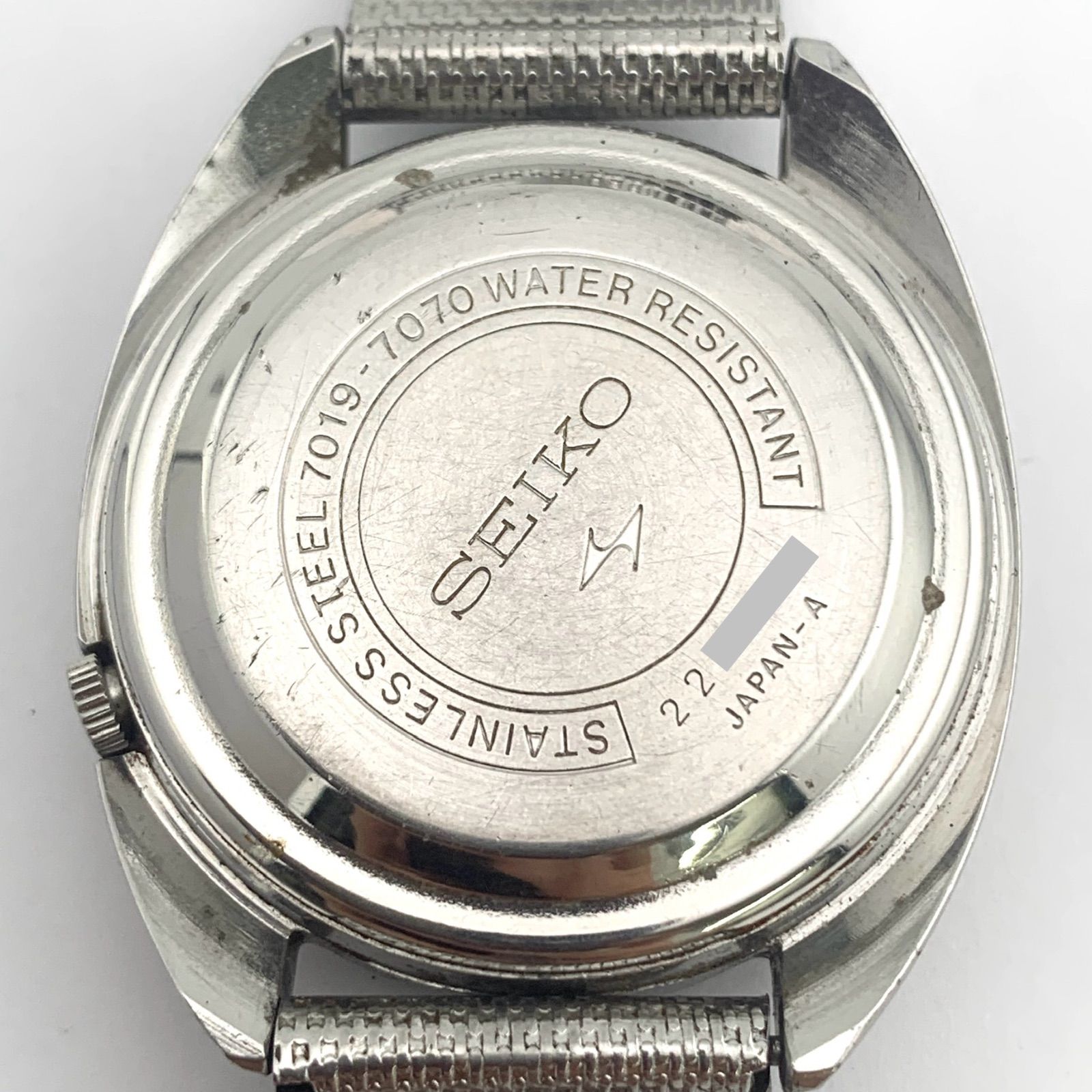ジャンク】SEIKO 5 ACTUS 7019-7070 自動巻き腕時計 - メルカリ
