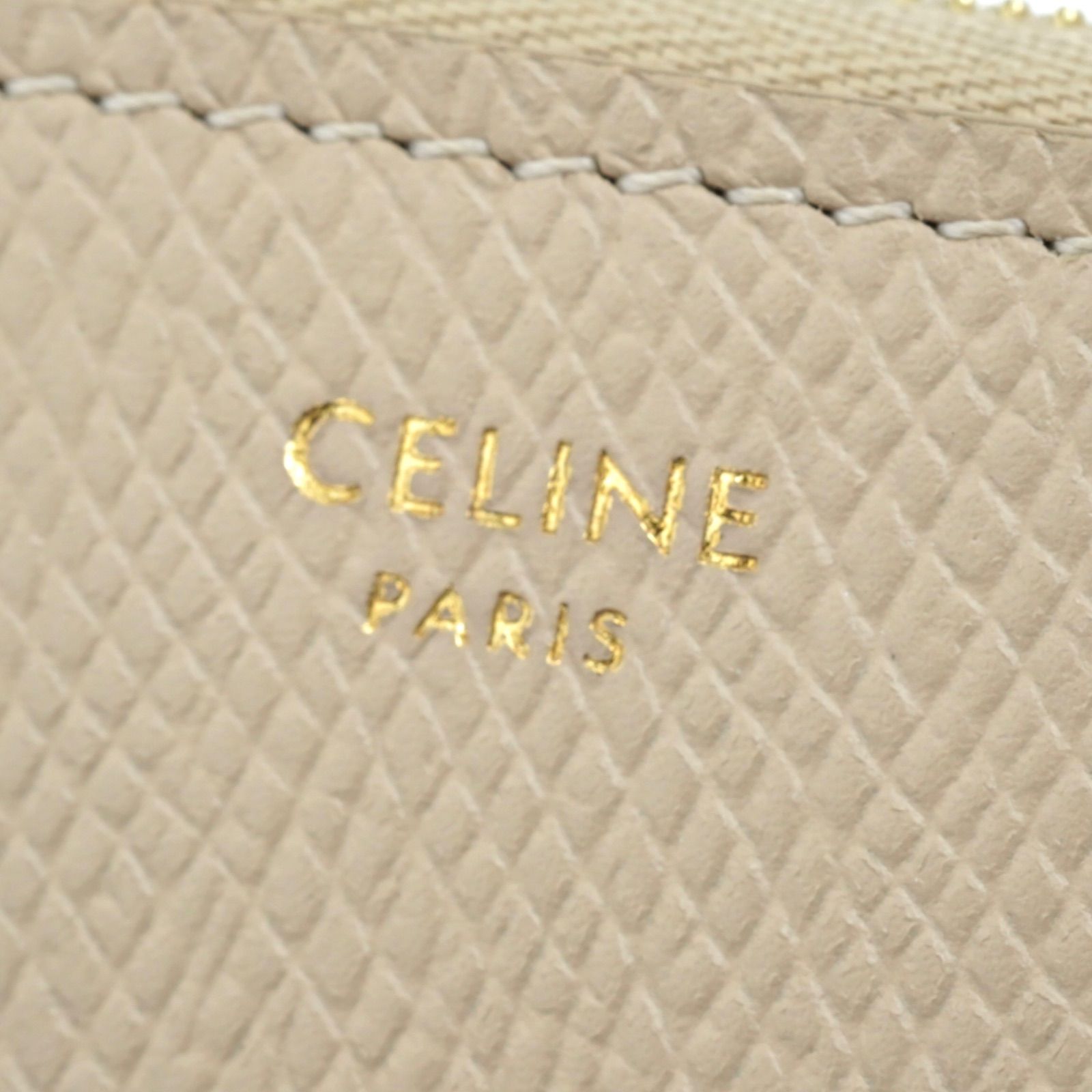 ✨Sランク・箱.ショップカード付き✨ CELINE 長財布 ラージ ジップド 