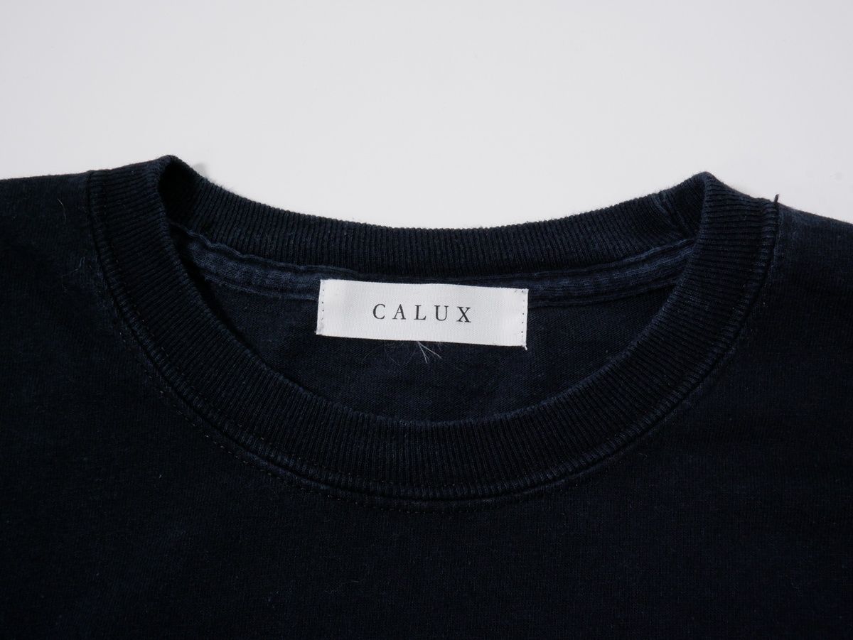 CALUXキャラクス Deuxieme Classeドゥーズィエムクラス別注リメイク カレッジ長袖Tシャツ【表記無し(L-XL程度)】【LTSA81115】 CALUXキャラクス Deuxieme Classeドゥーズィエムクラス別注リメイク