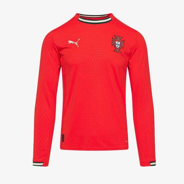 【送料無料・匿名配送】PUMA プーマ ポルトガル代表 2025 公式 長袖 ホーム シャツ 選手着用デザイン 新品 正規品