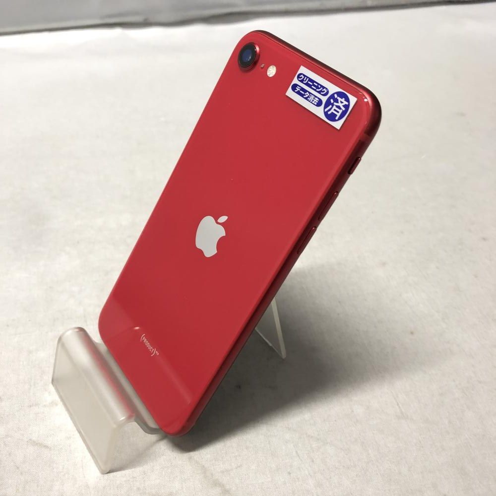中古】Apple iPhone SE 第2世代 64GB レッド MHGR3J/A SIMロック解除 