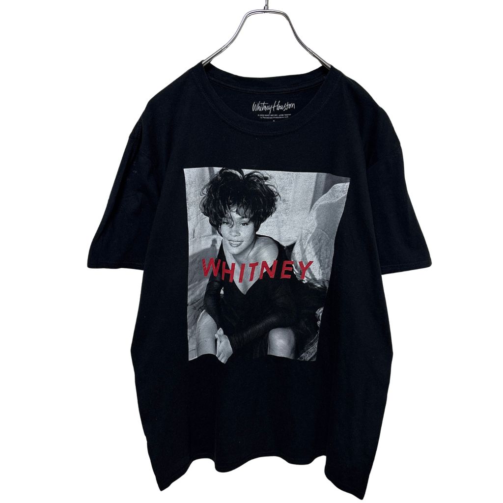 Whitney Houston】 2022 Photo Graphic Print Tee ホイットニー