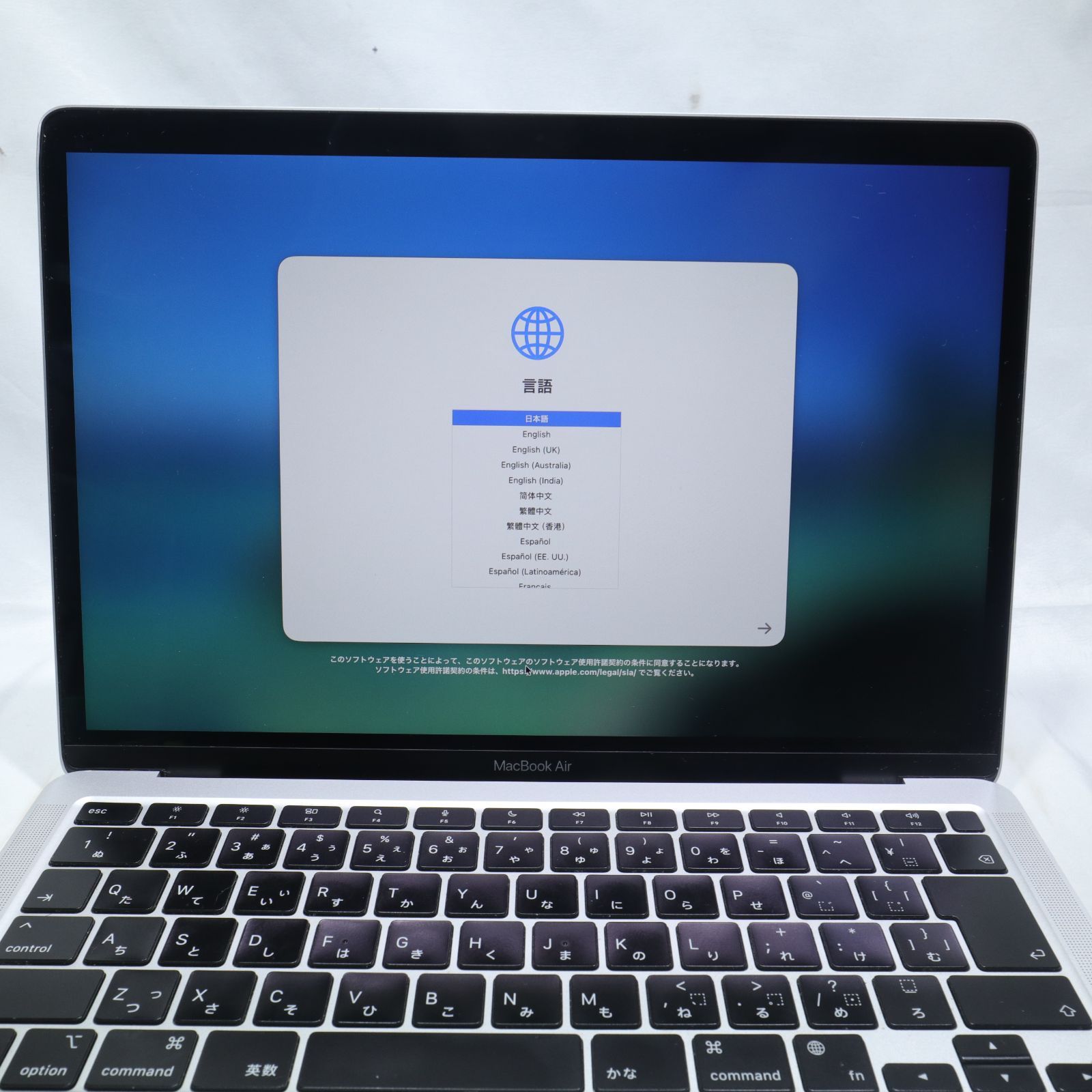 MacBook Air M1 2020 A2337 8GB 512GB 初期化済 - メルカリ