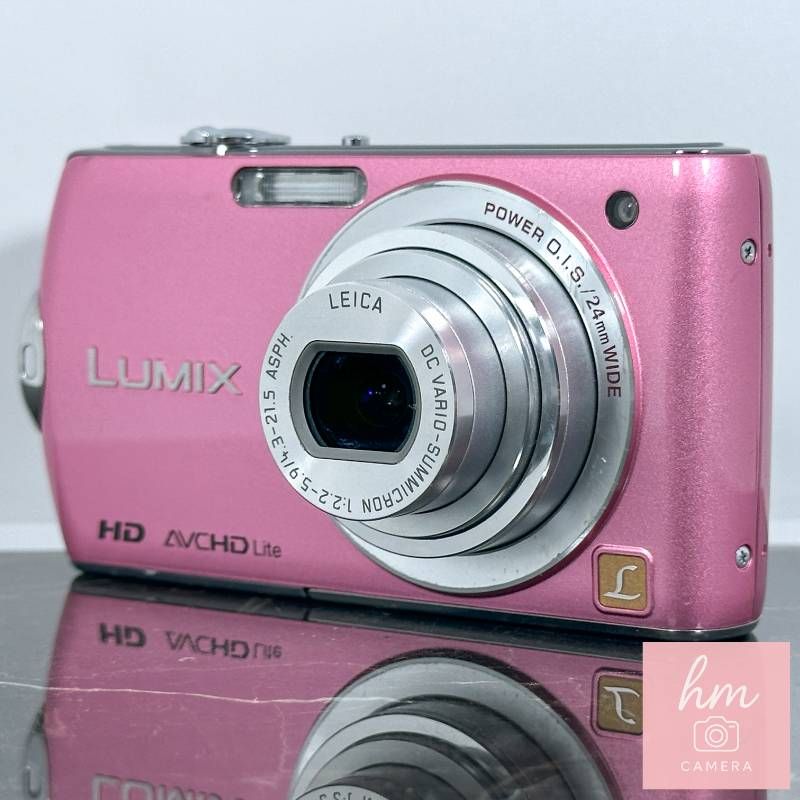 美品】Panasonic LUMIX DMC-FX70 エッセンシャルピンク コンパクト 
