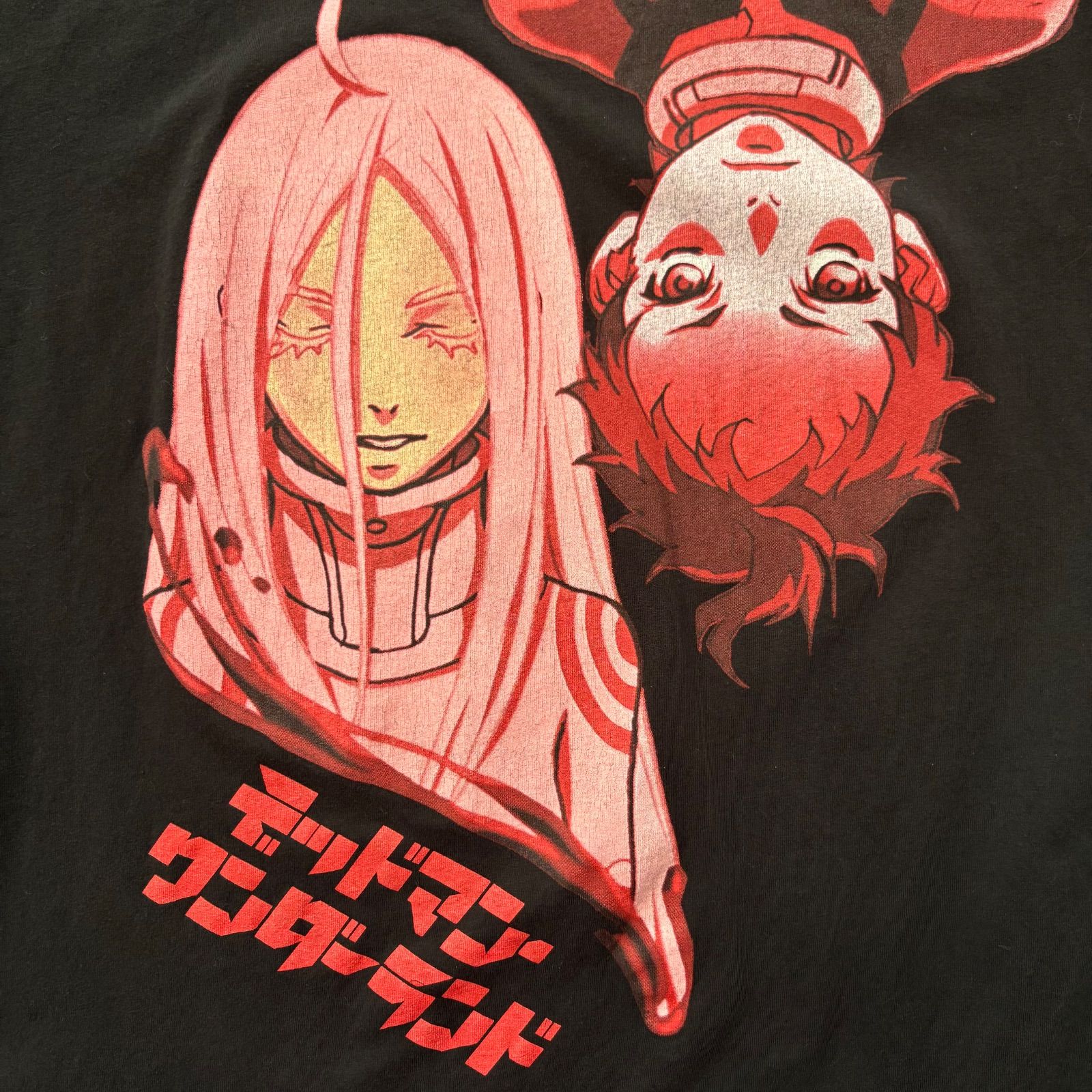 デッドマン・ワンダーランド Tシャツ L ブラック 公式 限定品 LOOT 