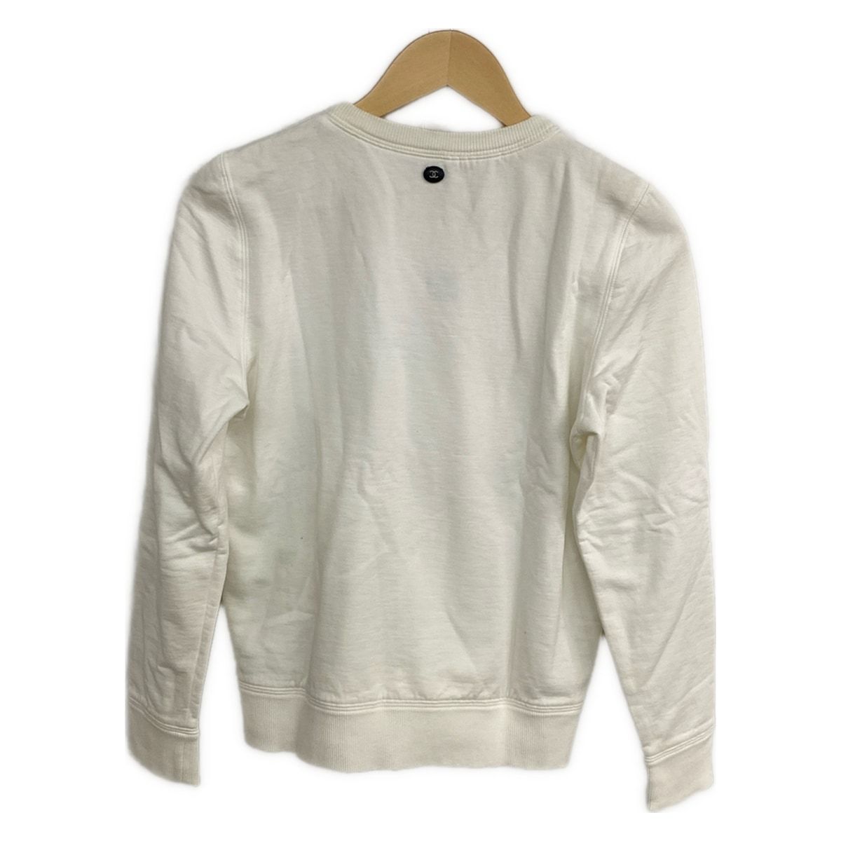 CHANEL(シャネル) トレーナー サイズ34 S レディース P57407 白 CHANEL(シャネル) トレーナー サイズ34 S レディース P57407 白 - メルカリ