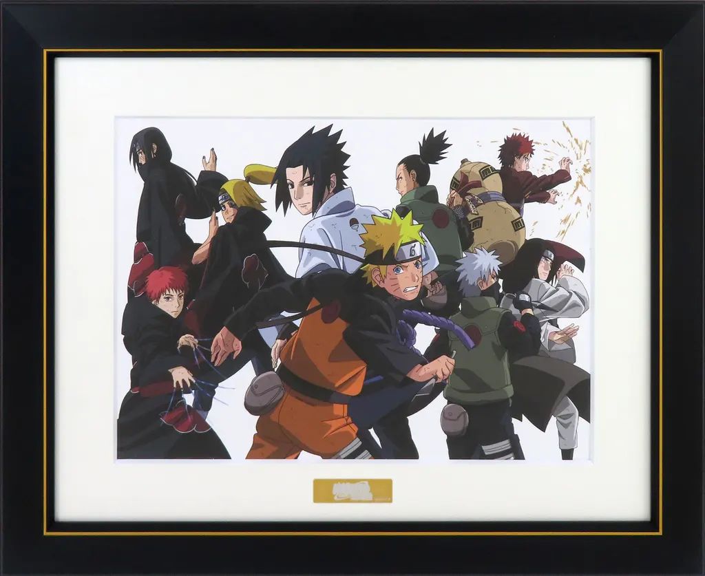 原画イラストボード　NARUTO-ナルト- 疾風伝 中古】原画イラストボード 付属品付)NARUTO-ナルト- 疾風伝 複製原画