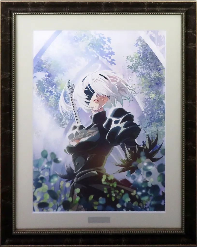 中古】原画イラストボード 付属品付)NieR：Automata Ver1.1a A3キャラ