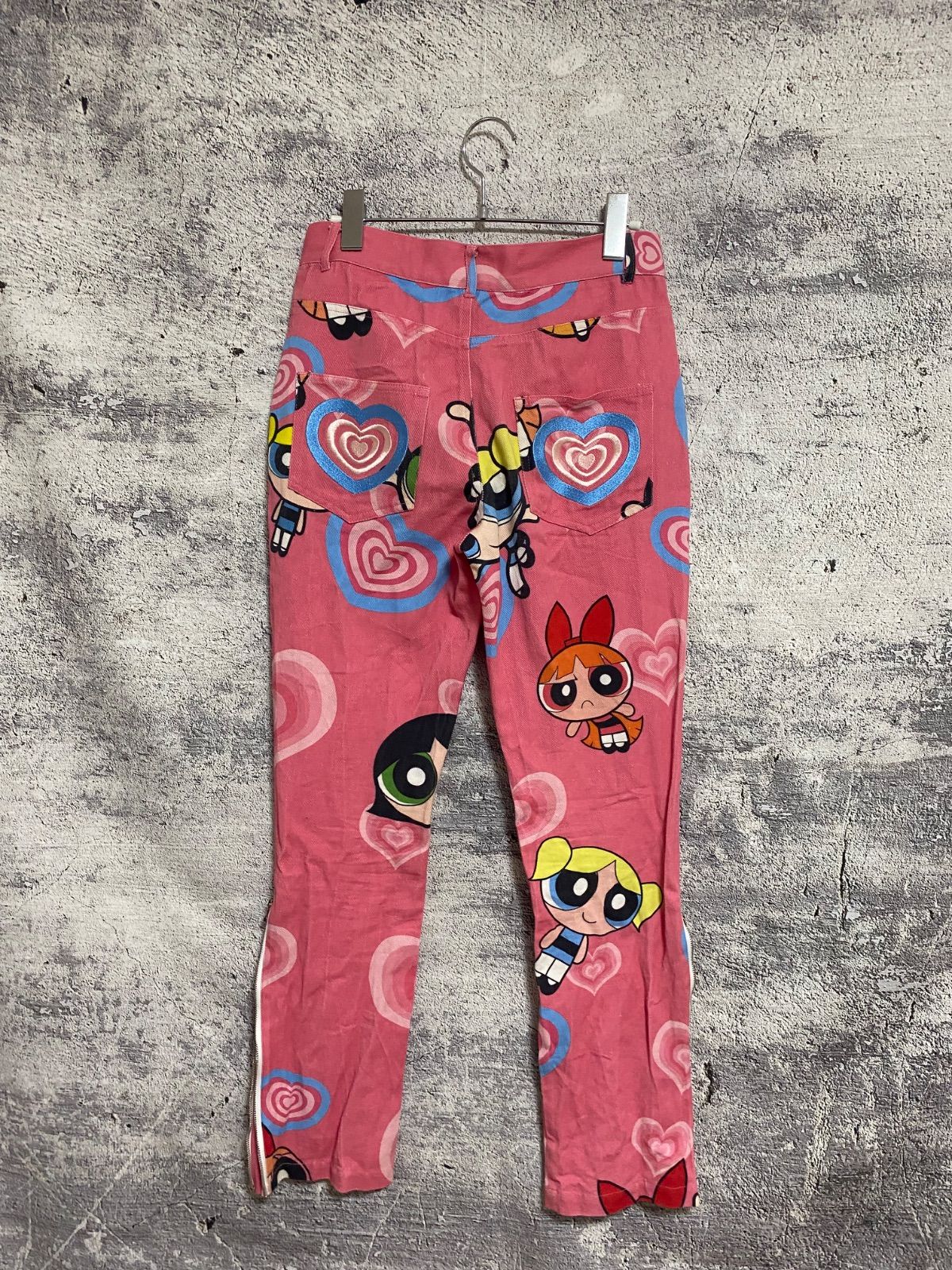 AONE4SURE パワーパフガールズ フレアデニムパンツ AONE4SURE パワーパフガールズ フレアデニムパンツ - メルカリ