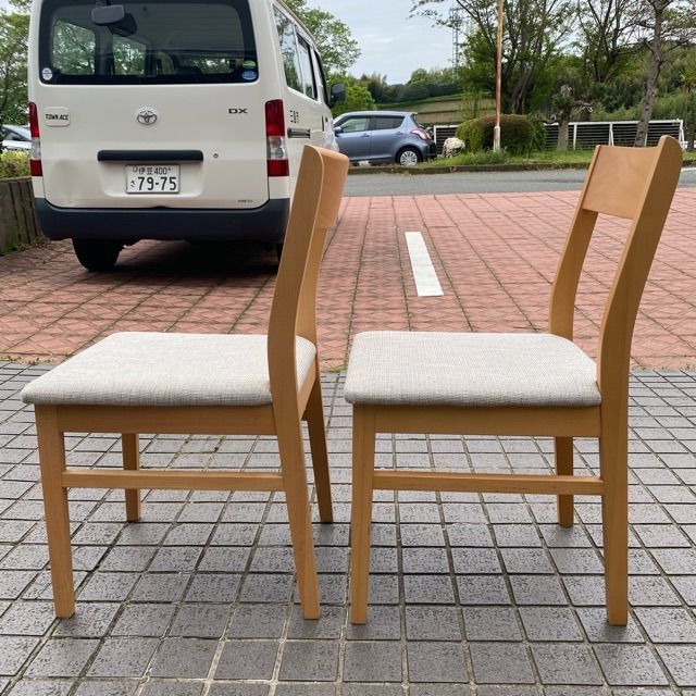 配送不可、現地引取のみ、リユース品】ニトリ ダイニングセット DT 