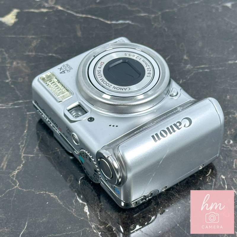 Canon PowerShot A570 ISシルバー 動作確認済 単三電池使用 Amazon