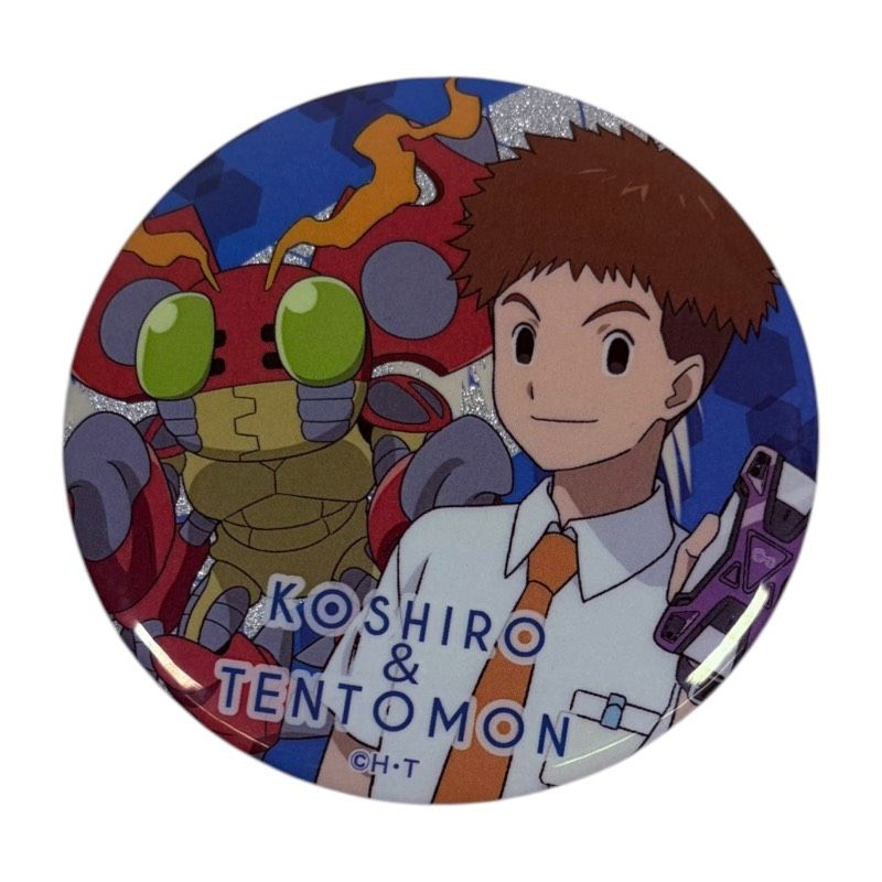 デジモンアドベンチャー LAST EVOLUTION 缶バッジ デジモンアドベンチャー LAST EVOLUTION 絆 グリッター 缶バッジ 泉