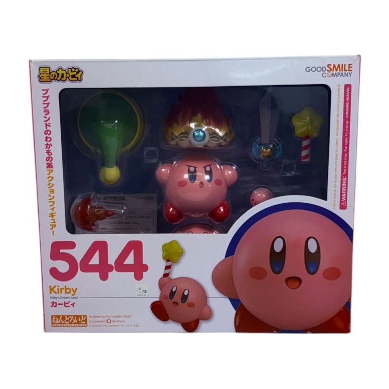 箱付き美品【星のカービィ ねんどろいど 544】グッドスマイルカンパニー グッドスマイルカンパニー 544 ねんどろいど 星のカービィ カービィ