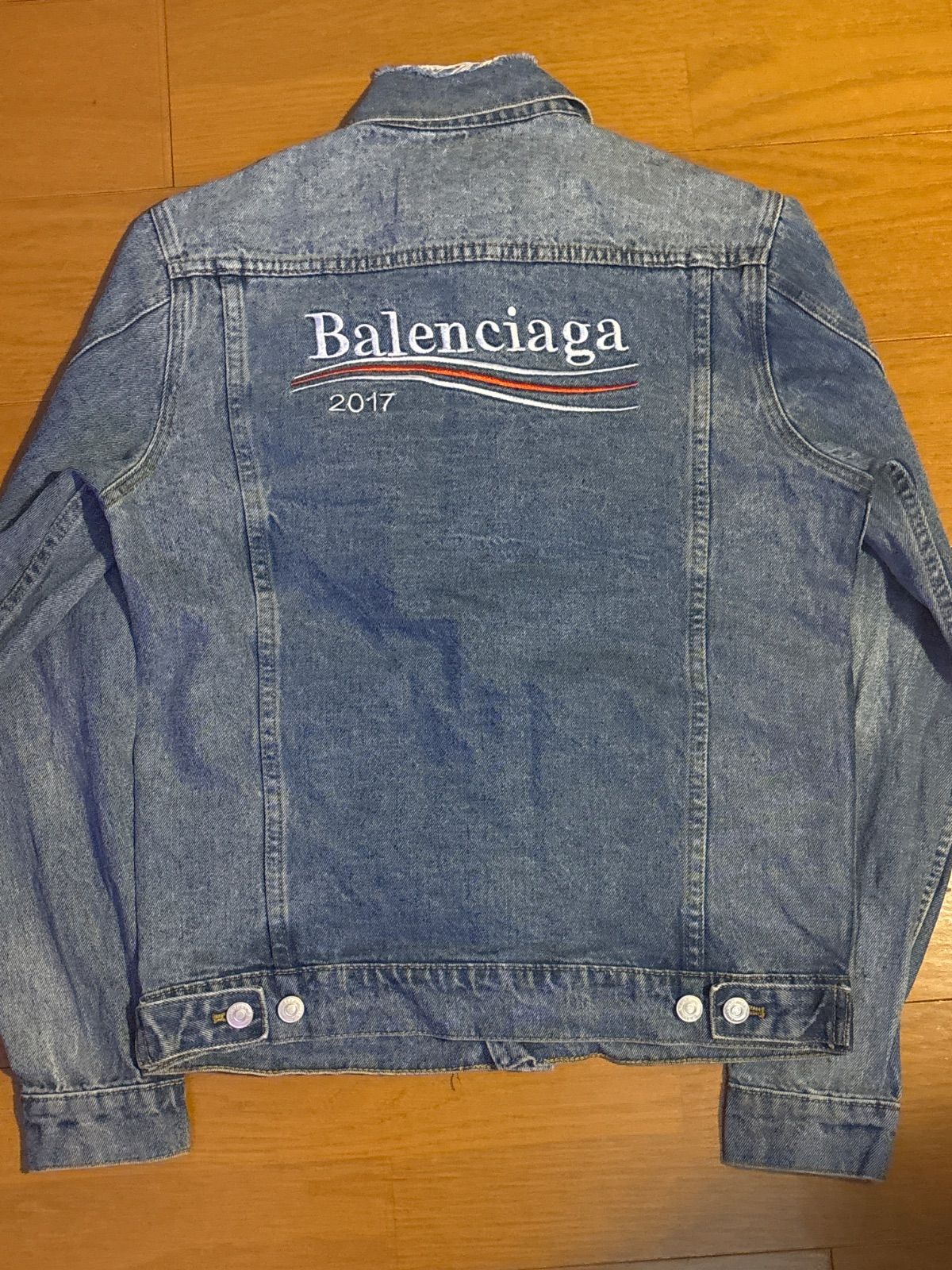 Balenciaga バレンシアガ デニムジャケット Gジャン Mサイズ-割引 