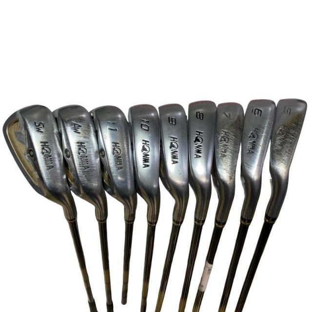 中古】 本間ゴルフ BERES IS-02 10S アイアンセット IR 2S ARMRQ6 49 