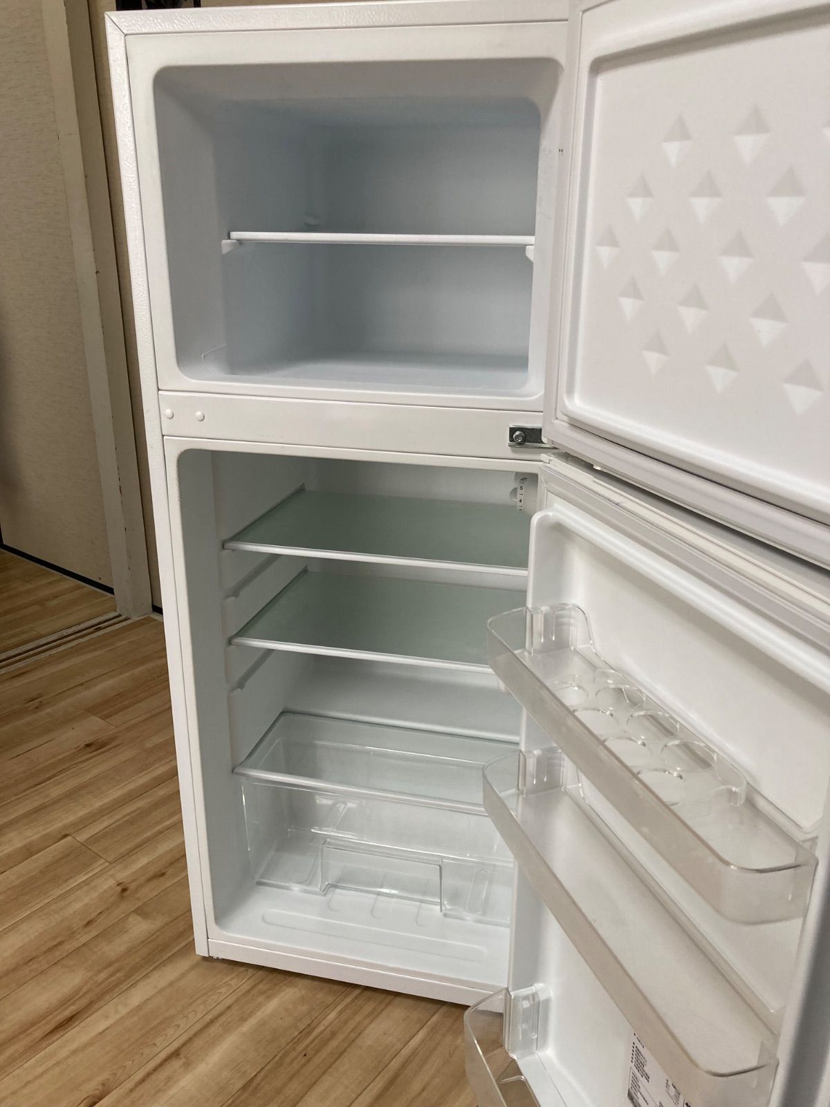 maxzen マクスゼン 2020年製 118L 直冷式冷凍冷蔵庫 JR118ML01WH 美品 