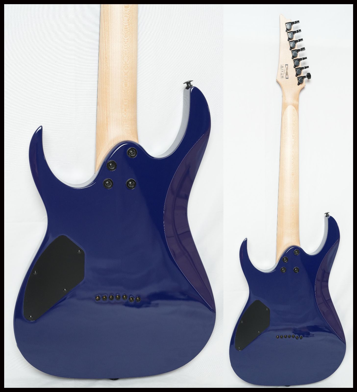 ☆Ibanez GIO GRG7221QA TBB(Transparent Blue Burst) 7弦ギター 美品