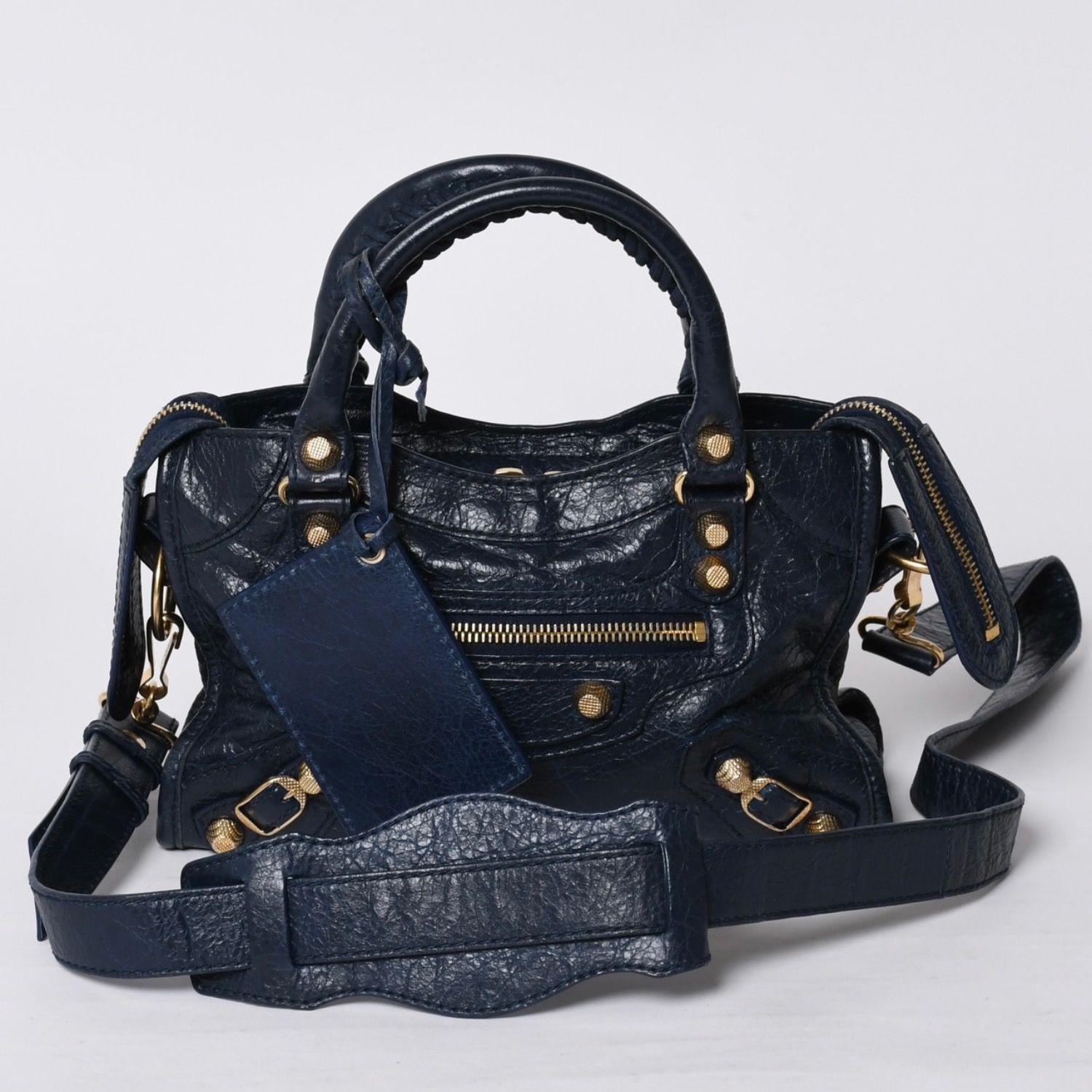 美品 BALENCIAGA バレンシアガ 2way City シティ バッグ