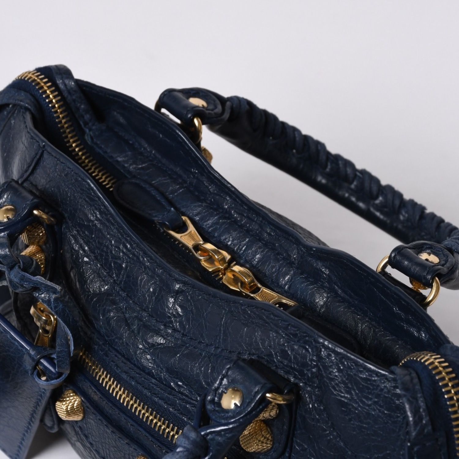 極美品 BALENCIAGA バレンシアガ LE CITY MINI ミニ シティ 2WAYバッグ 