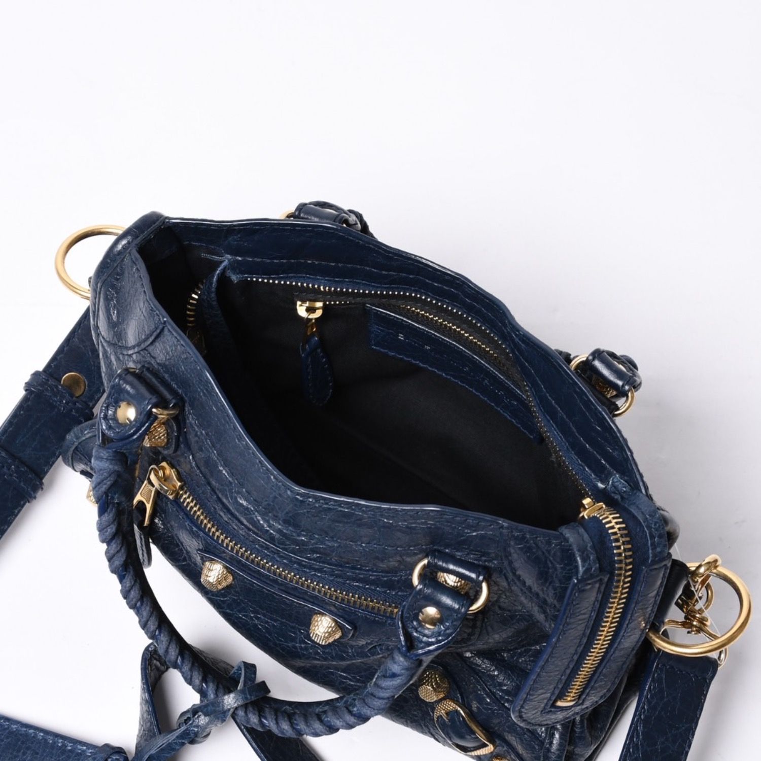 極美品 BALENCIAGA バレンシアガ LE CITY MINI ミニ シティ 2WAYバッグ 