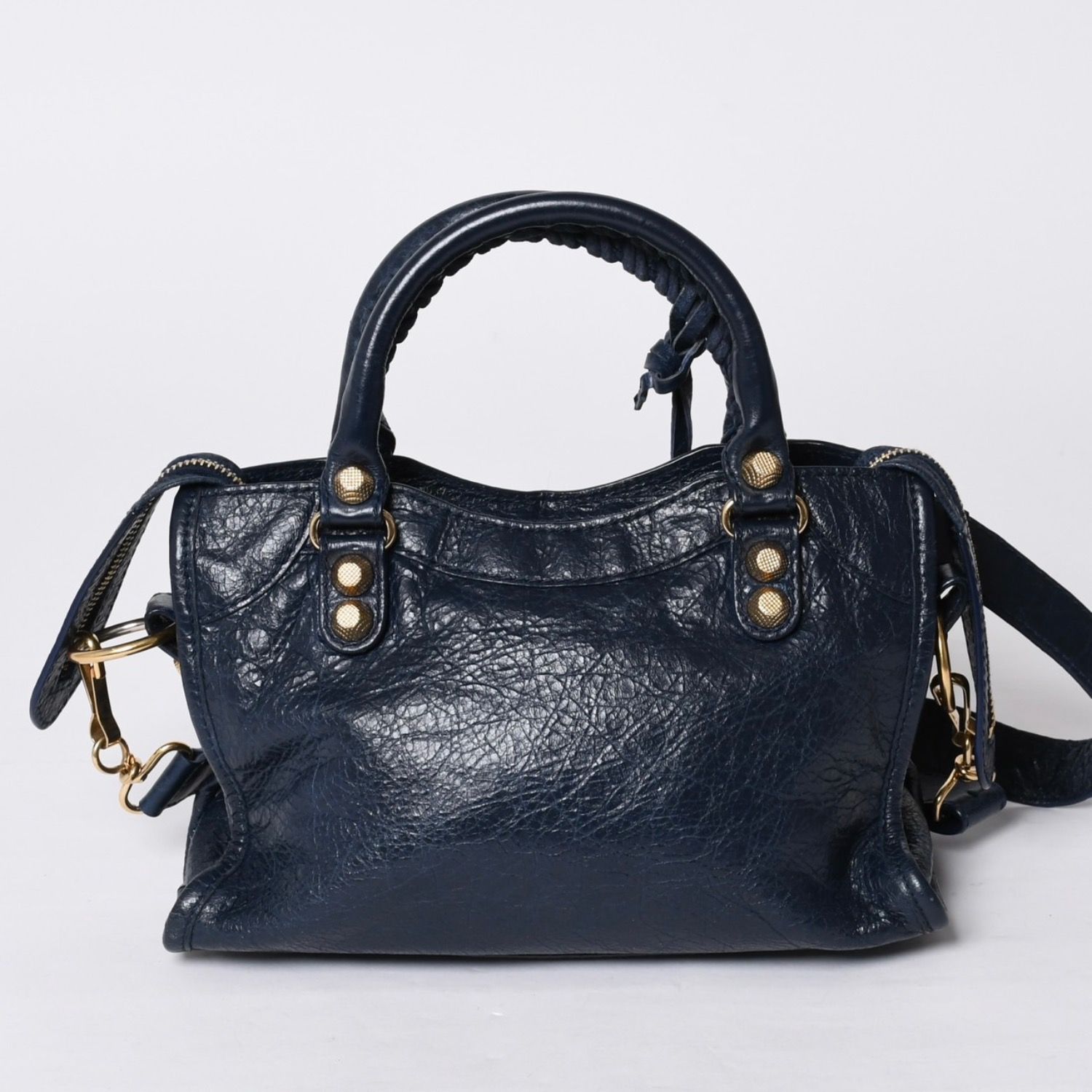 極美品 BALENCIAGA バレンシアガ LE CITY MINI ミニ シティ 2WAYバッグ 