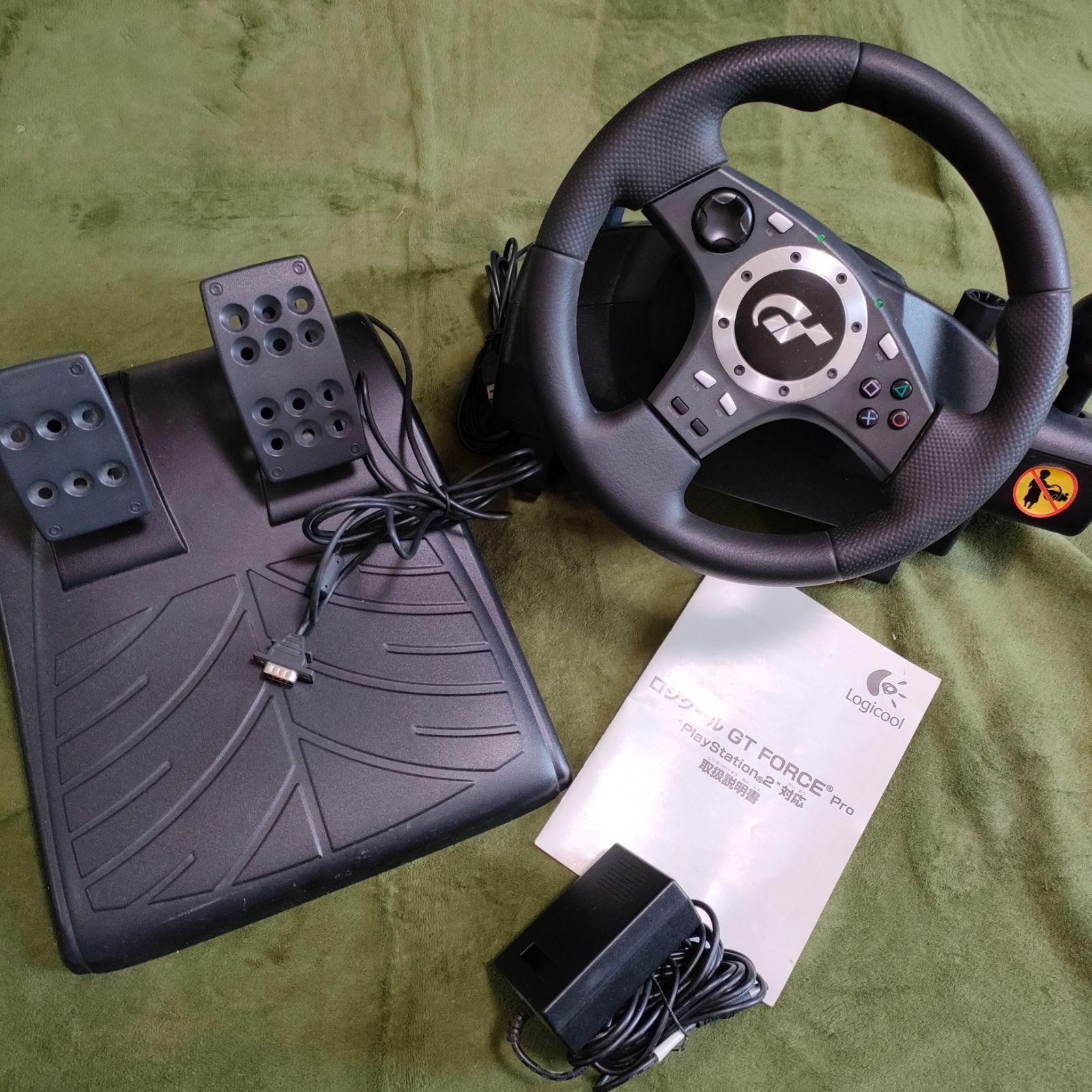 ジャンク品 Logicool ロジクール GT Force Pro グランツーリスモ4 GRAN 