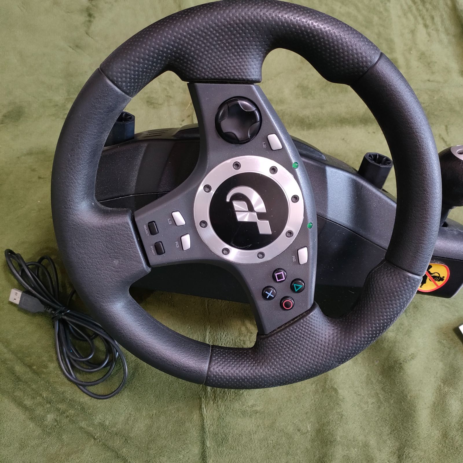 ジャンク品 Logicool ロジクール GT Force Pro グランツーリスモ4 GRAN 