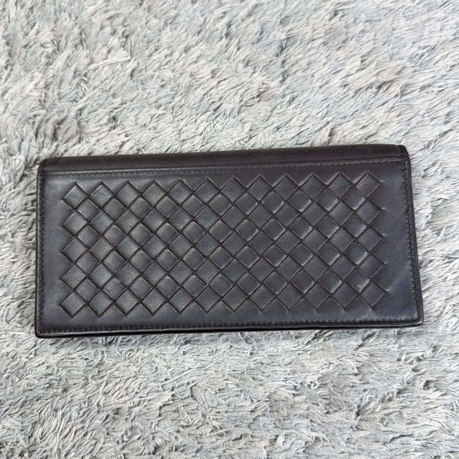 BOTTEGA VENETA ボッテガヴェネタ イントレチャート 長財布 ダーク 