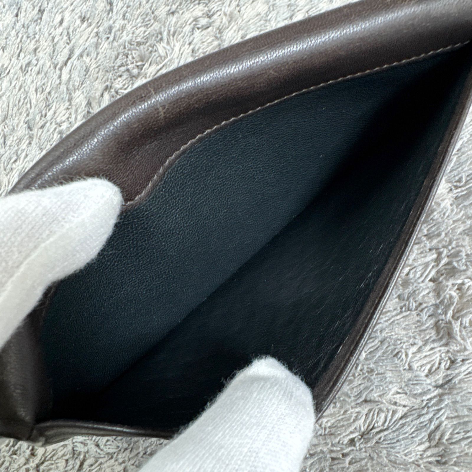 BOTTEGA VENETA ボッテガヴェネタ イントレチャート 長財布 ダーク 