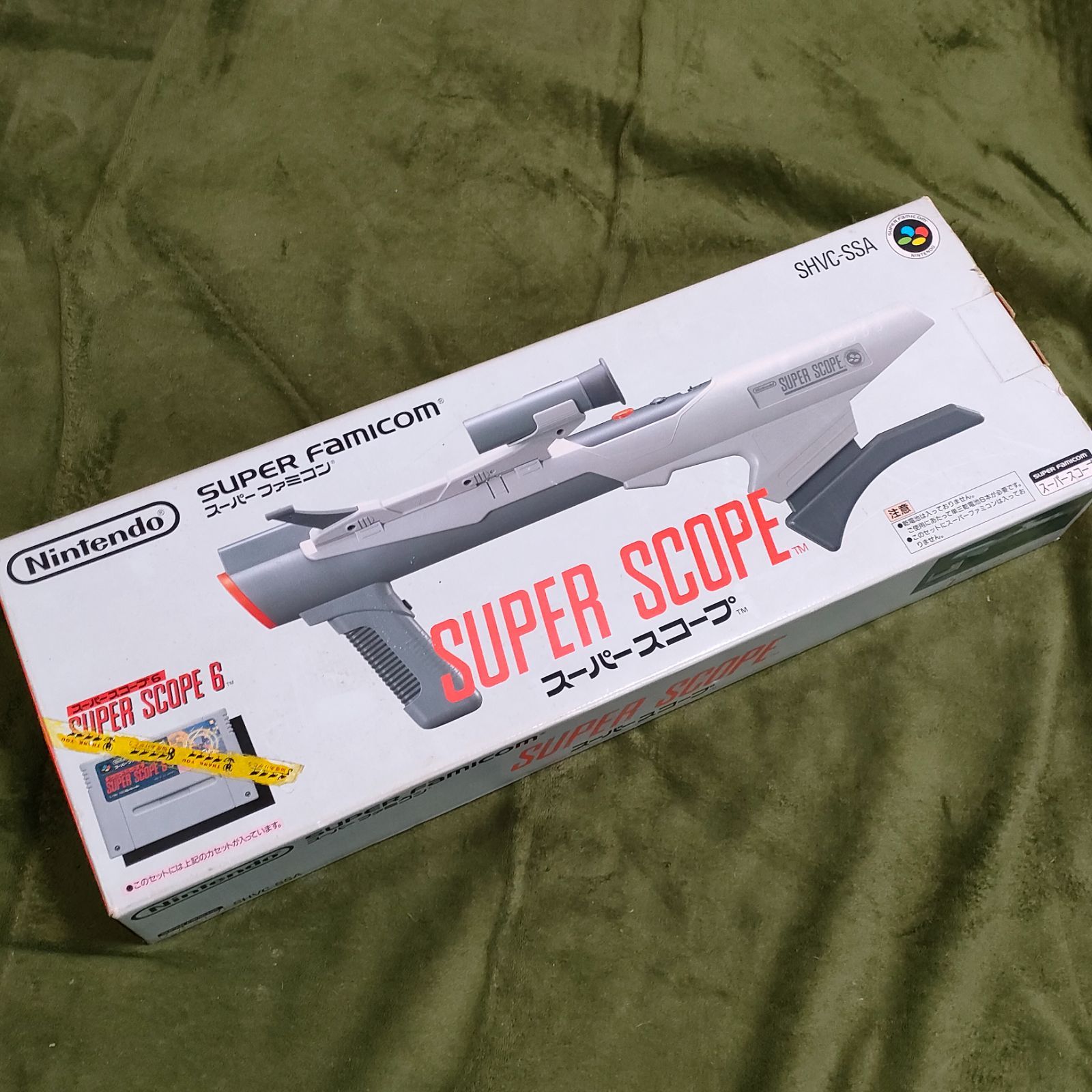 任天堂　スーパーファミコン　スーパースコープ SFC]スーパースコープセット