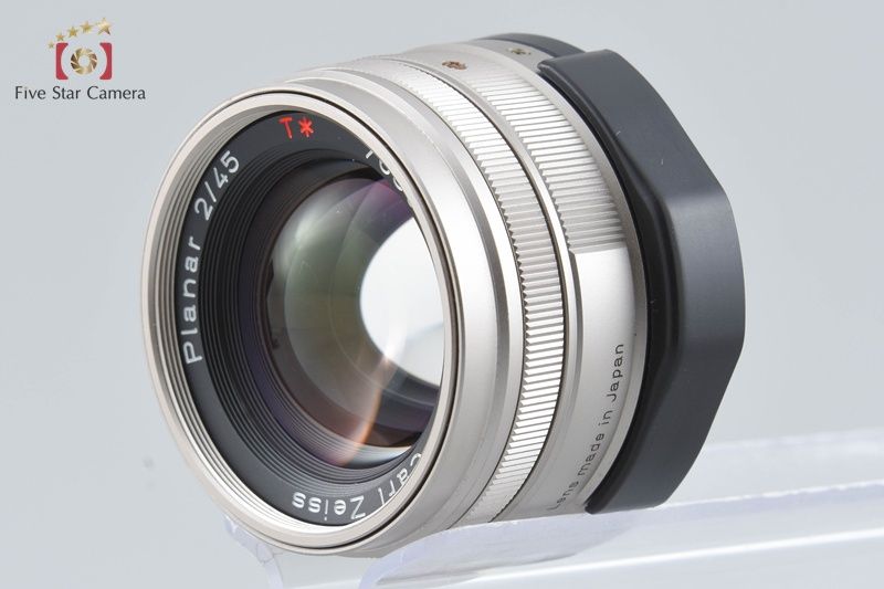 中古】CONTAX コンタックス Carl Zeiss Planar 45mm f/2 T* - メルカリ