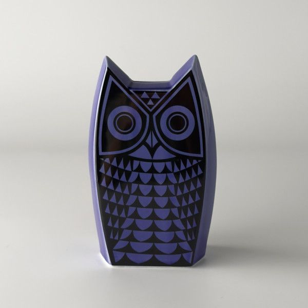 Hornsea Owl Moneybox Blue 貯金箱 イギリス 輸入 雑貨 ミッドセンチュリー 英国 ホーンジー レトロ おしゃれ 80870 Hornsea Owl Moneybox Blue 貯金箱 イギリス 輸入 雑貨 ミッド