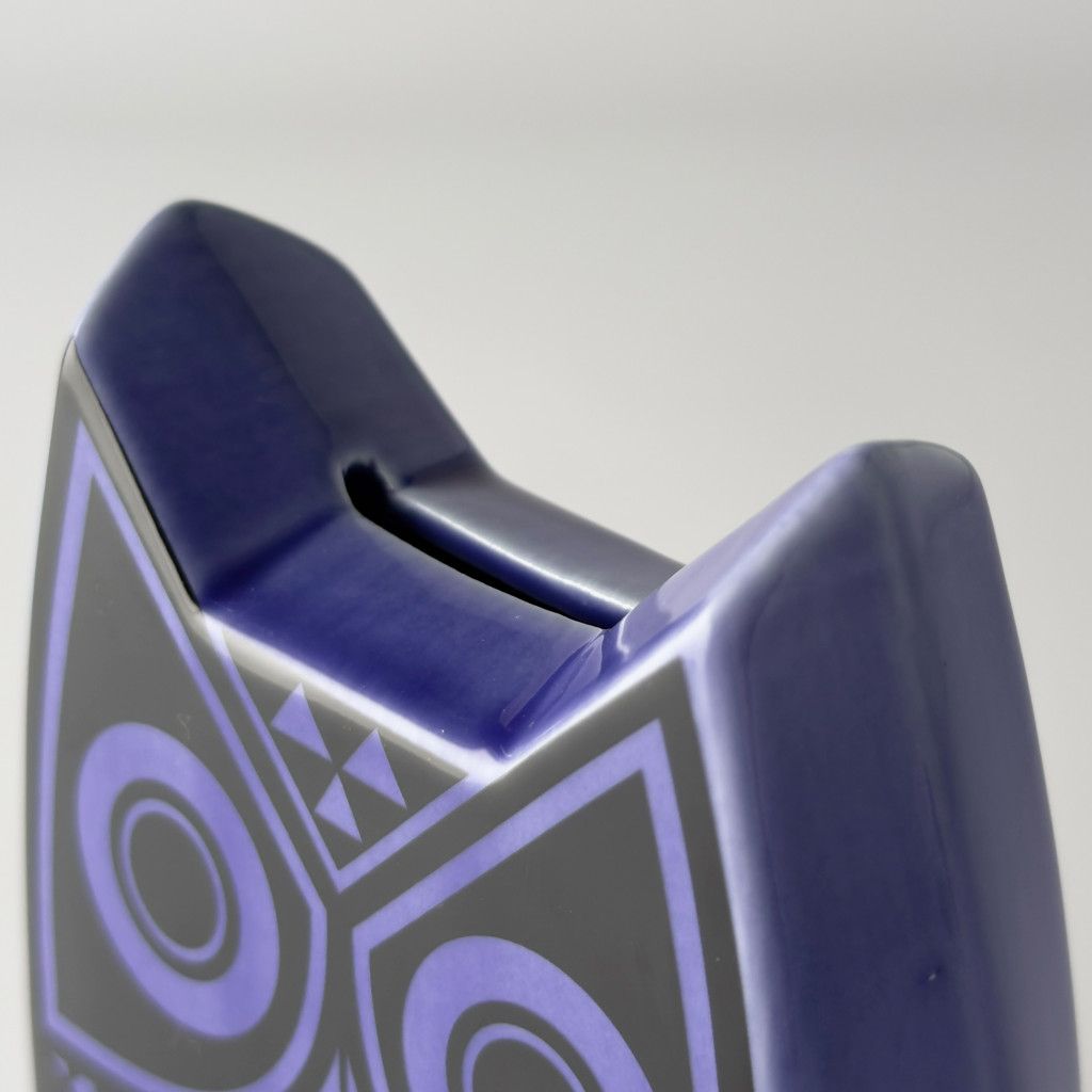 Hornsea Owl Moneybox Blue 貯金箱 イギリス 輸入 雑貨 ミッドセンチュリー 英国 ホーンジー レトロ おしゃれ 80870 Hornsea Owl Moneybox Blue 貯金箱 イギリス 輸入 雑貨 ミッド