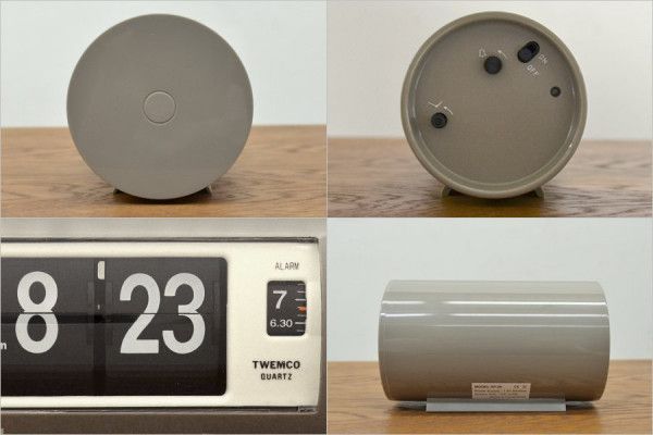Twemco Alarm Clock #AP-28 “Gray” グレー 置き時計 クロック 
