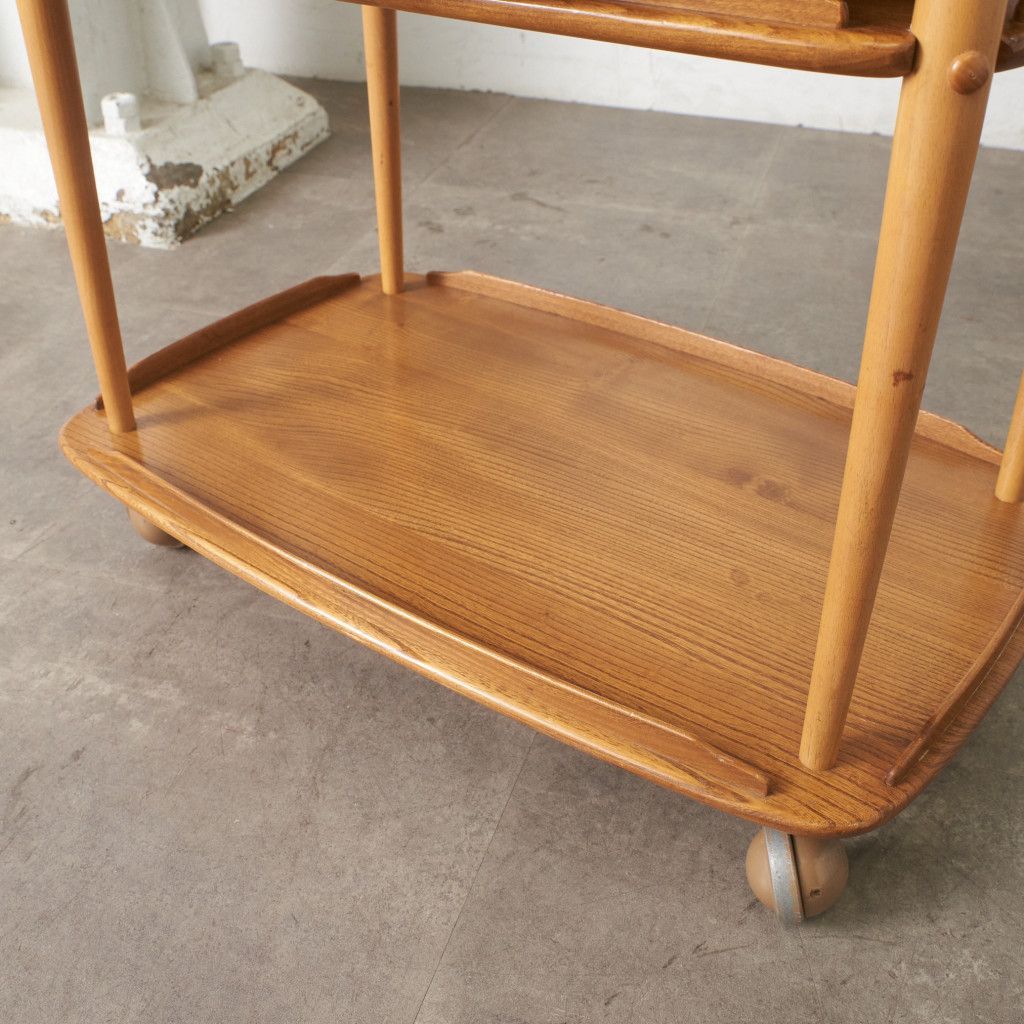 Ercol トロリー キッチンワゴン アーコール 英国 ヴィンテージ 3段 