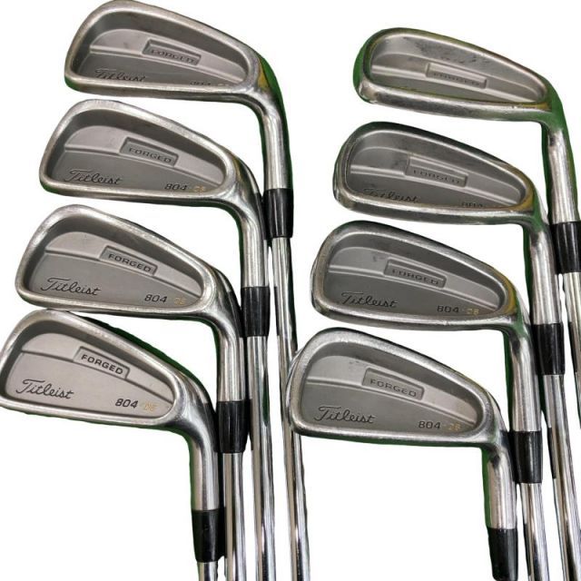  タイトリスト FORGED STAINLESS 804・OS  8S アイアンセット IR NS PRO 970 (フレックスS) メンズ 男性用 右利き 右用 Cランク ゴルフクラブ