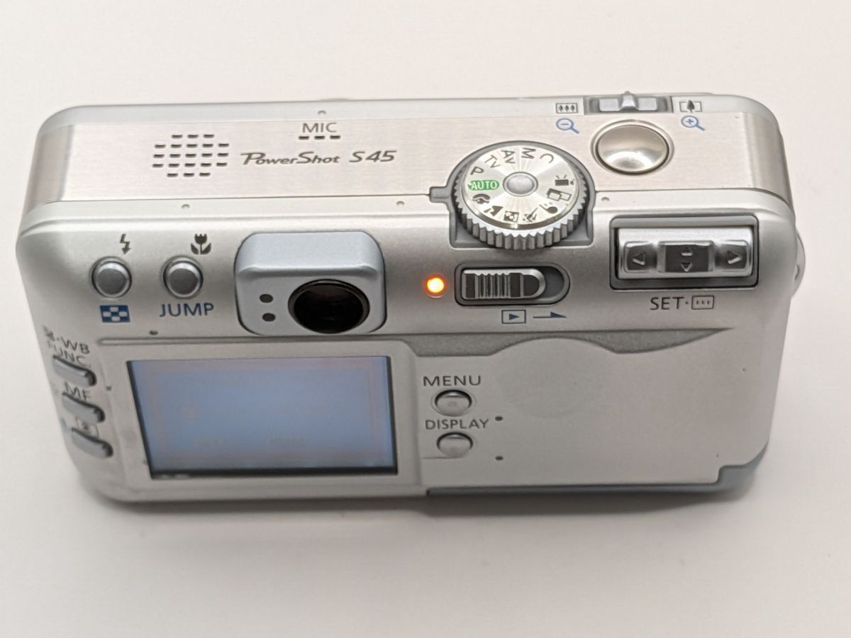 ☆実用☆ キヤノン Canon PowerShot S45 オールドコンデジ バッテリー