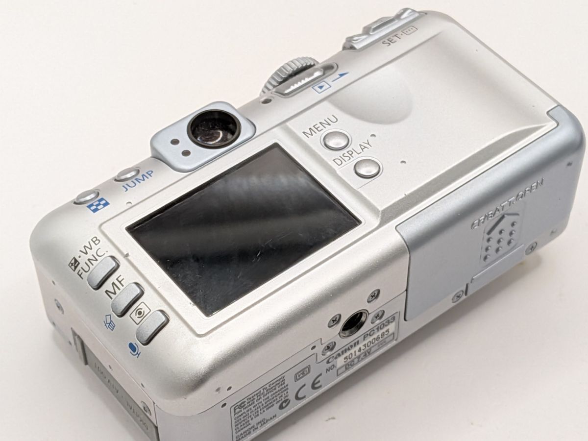 ☆実用☆ キヤノン Canon PowerShot S45 オールドコンデジ バッテリー