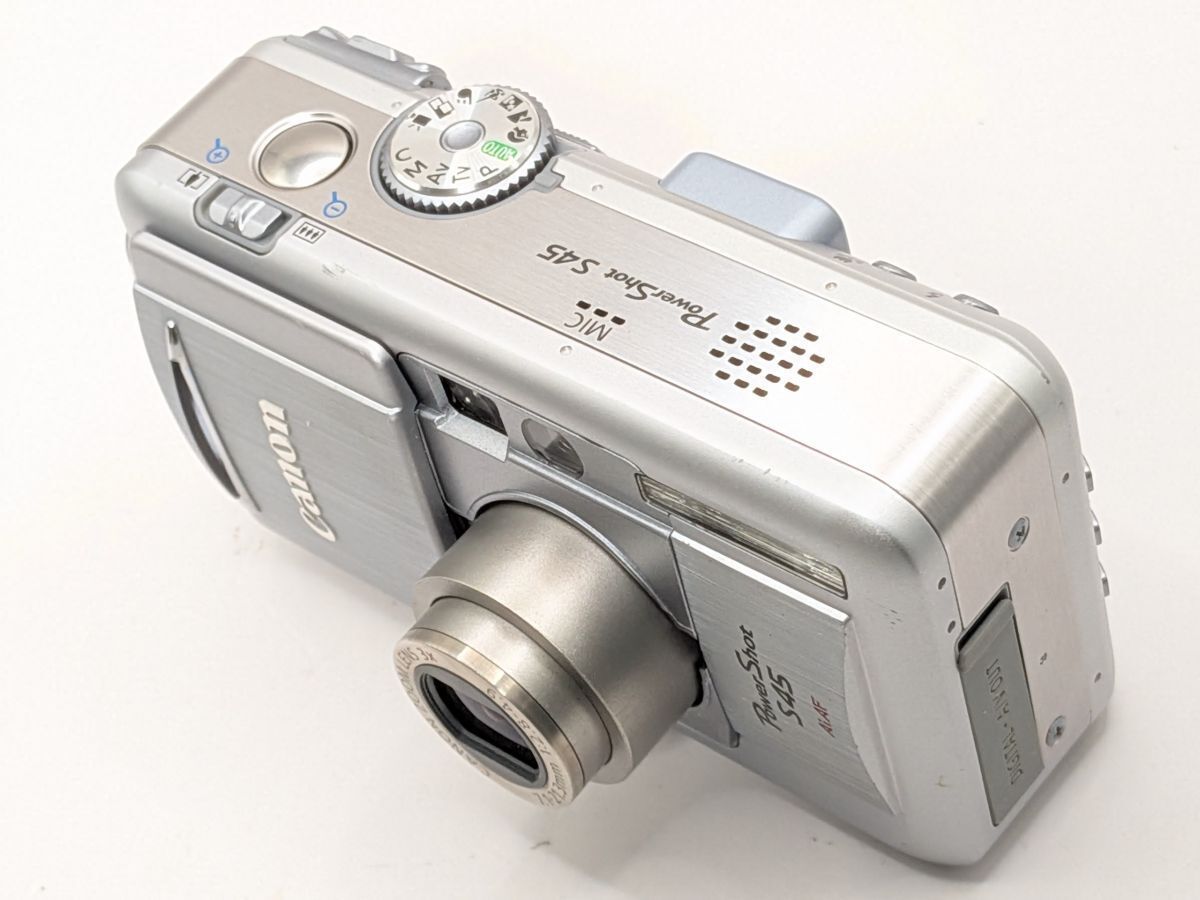 【美品】Canon PowerShot S45 バッテリー、メディア新品 美品】Canon PowerShot S45 バッテリー、メディア新品 【公式通販】