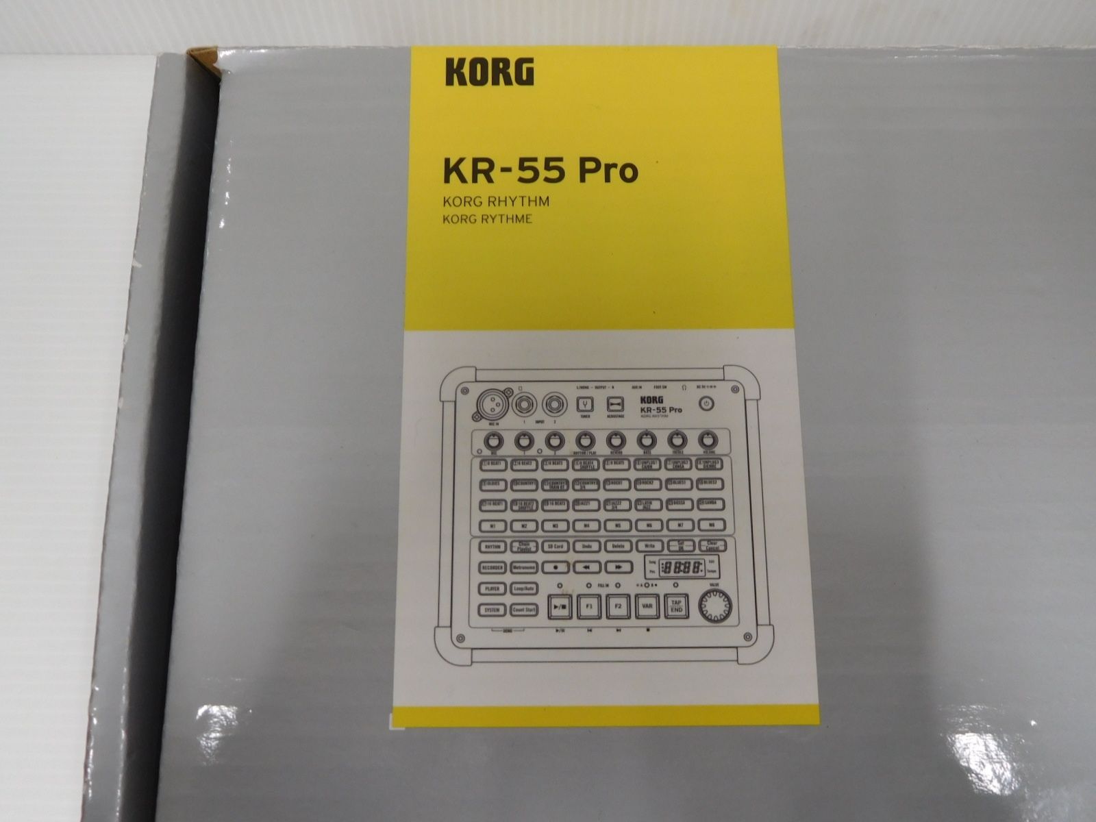 KORG コルグ ミキサー・レコーダー機能搭載 リズムマシン KR-55 Pro 