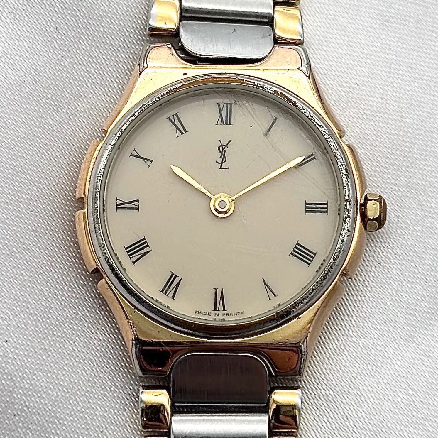 稼働品 Working item イヴサンローラン YVES SAINT LAURENT 腕時計