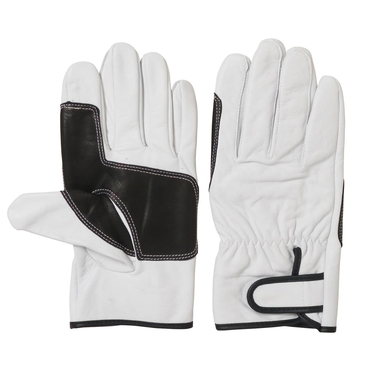 新品 [エース] 羊革手袋 羊クレストマジック 黒アテ付 AG046 Lサイズ 10双セット