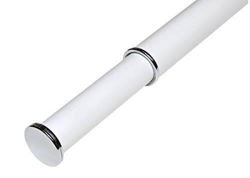 新品 classico 室内物干し竿 Ｃｌａｓｓｉｃｏ クラシコ １２１２ｍｍ～２２００ｍｍ (レザー調ホワイト)