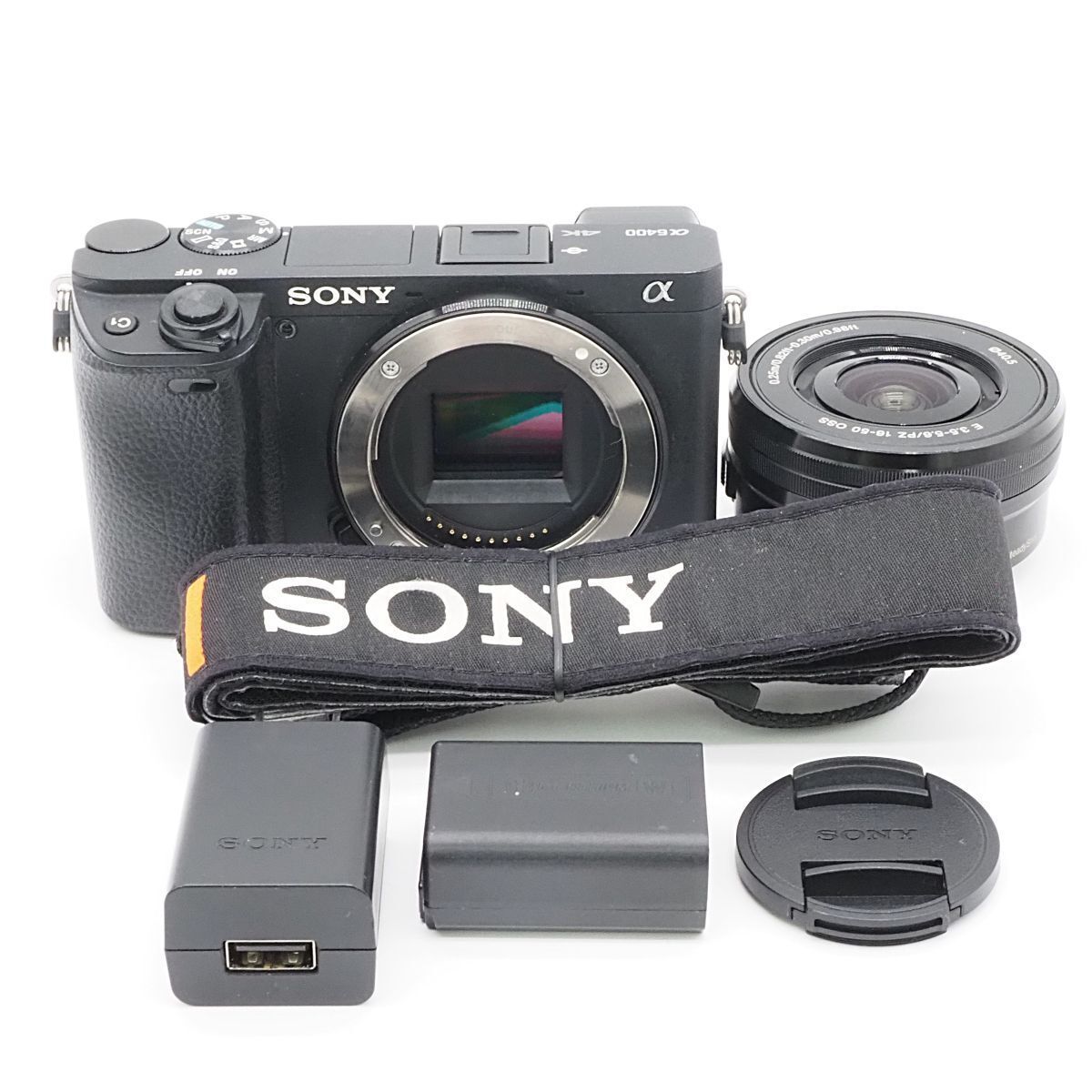 SONY α6400 ILCE-6400L 16-50㎜パワーズームレンズキット ブラック 