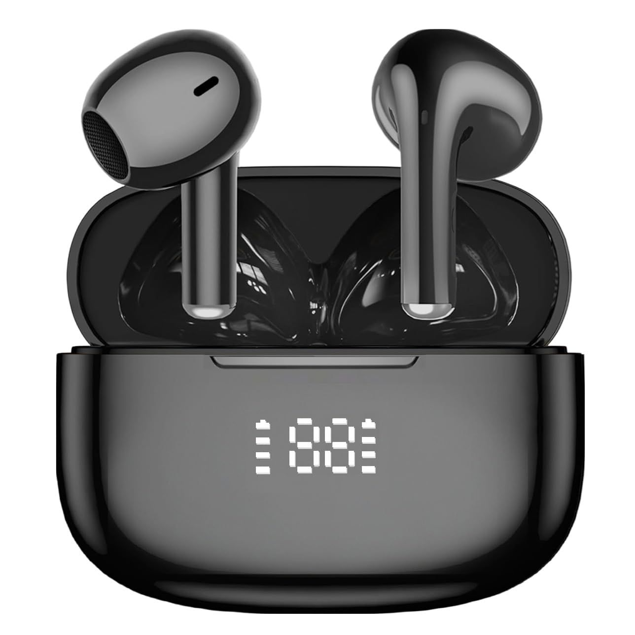 Bluetoothイヤホン ワイヤレスイヤホン IPX7防水 最大60時間再生 2026