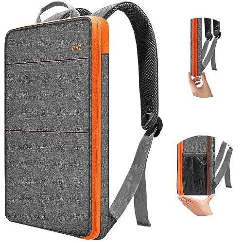 [ZINZ] Ultra Thin Expandable PC Backpack Business Backpack USB Charging Port Water Resistant School Backpack Travel Backpack All Models MacBook Air/Pro 13"-14" XPS 13 Surface 13.5 a8324f0b