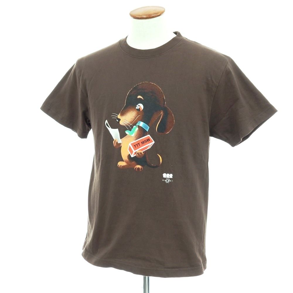 中古】ティー TTT MSW × Whimsy コットン クルーネック 半袖Tシャツ