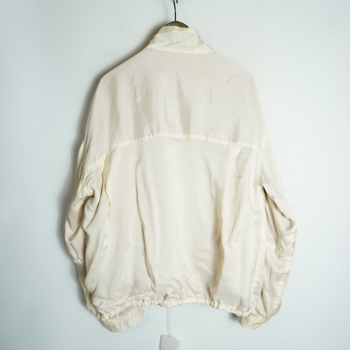 新品 26SS ANCELLM アンセルム CUPRO REVERSIBLE JACKET RED キュプラ 