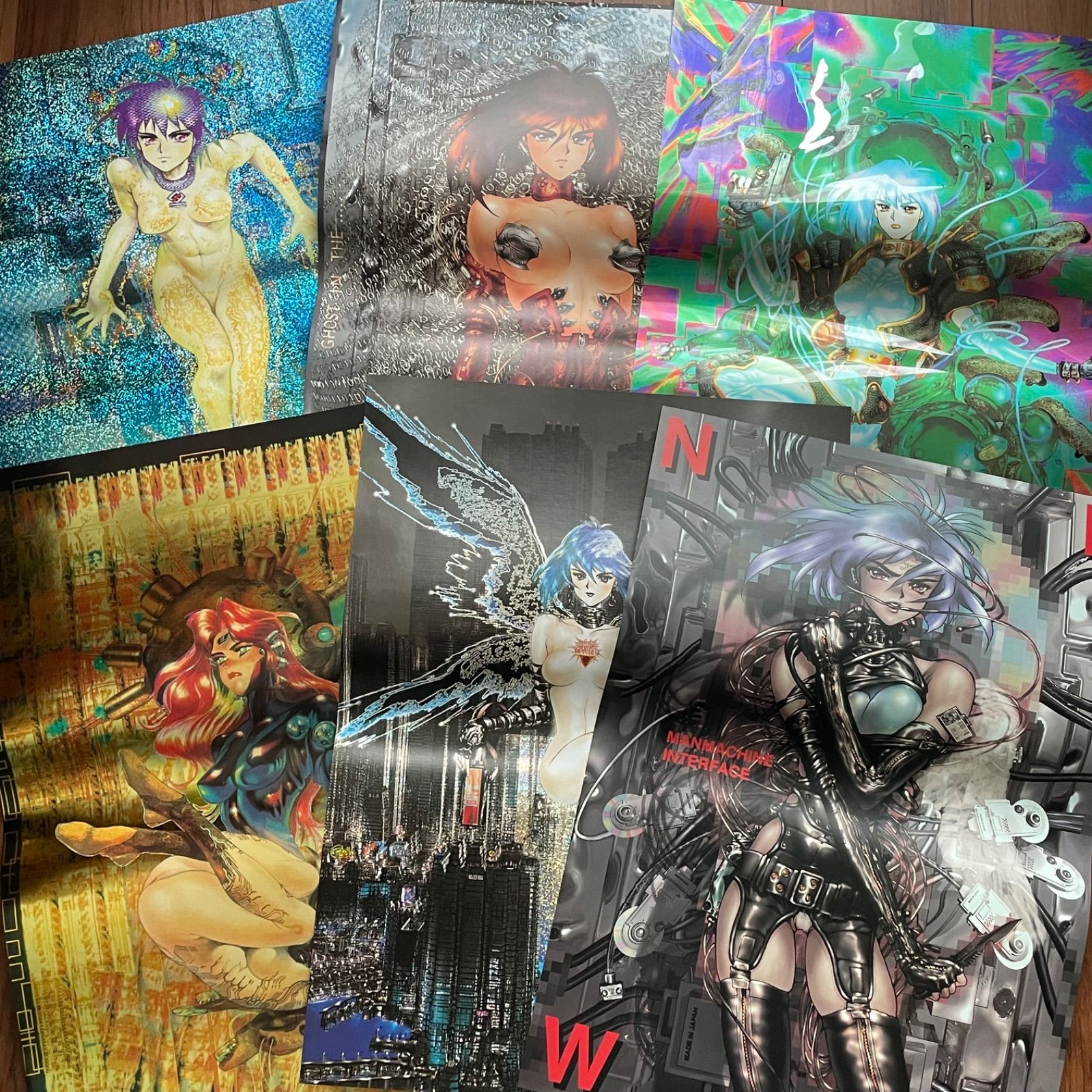 攻殻機動隊 Cyberdelics 士郎正宗 希少】士郎正宗 攻殻機動隊 Cyberdelics 多機能ビジュアルBOX 特典完備