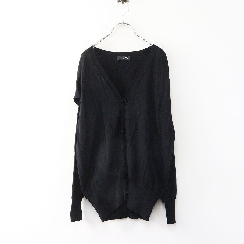 Y's(ワイズ) セーター サイズ2 M レディース美品  - 黒 変形袖/変形デザイン/RISMAT by Y's Yohji Yamamoto（ヨウジヤマモト） RISMAT bY Y's リスマットバイ
